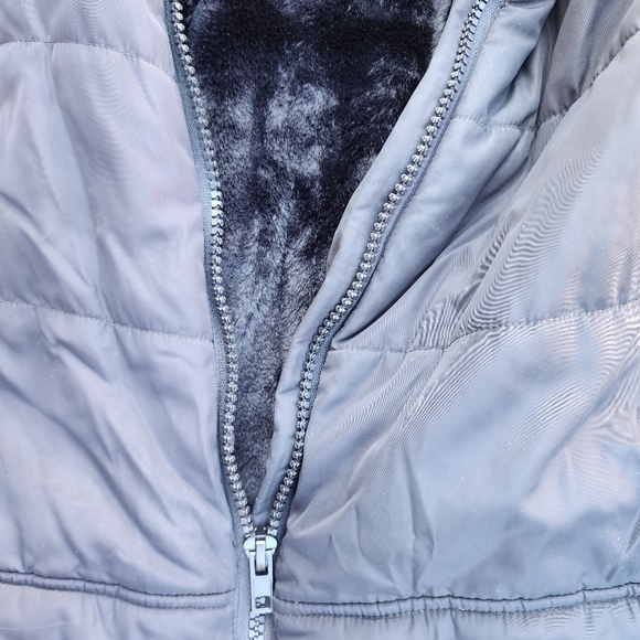 Torrid Black Fit & Flare Hooded Quilted Puffer Coat Women's Plus Size 5X EUC - Picture 6 of 14